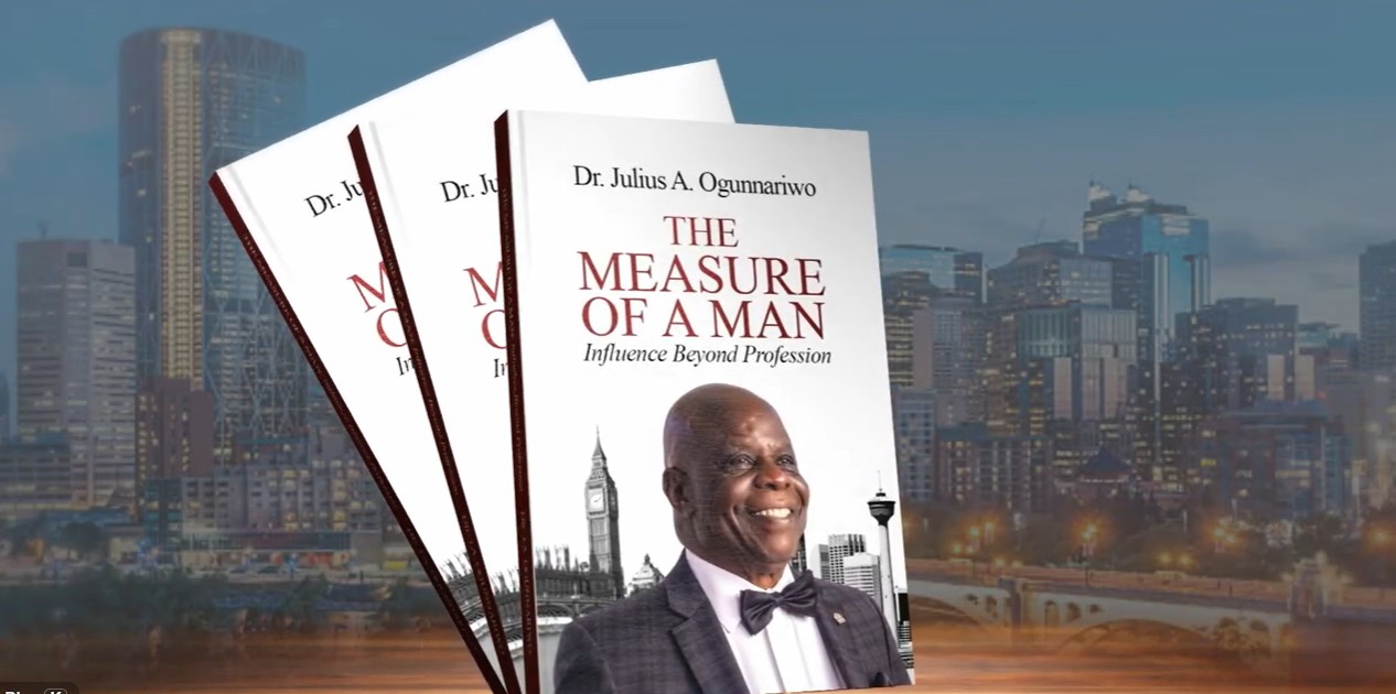 Cover of The Measure of a Man by Dr. Julius Ogunnariwo